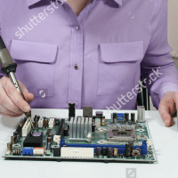 Everything About This “Beautiful Woman Soldering” Stock Photo Is Wrong