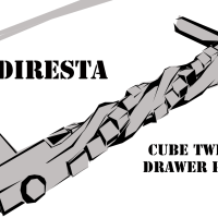 DiResta: Cube Twist Drawer Pull