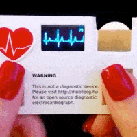 Hold This Smart Business Card to See Your Heart Beat