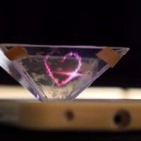 Project Holograms from Your Smartphone