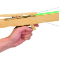 Construct a Fun, Powerful Rubber Band Crossbow