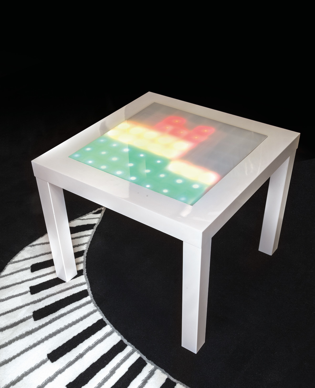 Transform an Ikea Side Table into a Music Visualizer