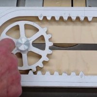 How It’s Made: A Wooden Reciprocating Rack and Pinion