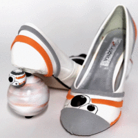 Make a Pair of BB-8 High Heels