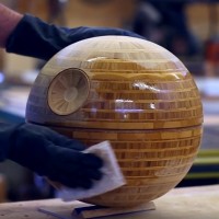 Behold the Death Star Turned on a Lathe!