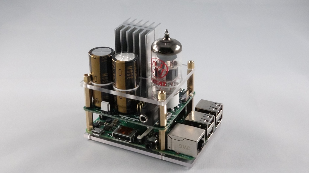 Raspberry Pi Gets A Vacuum Tube Amp Audio Add On Board Make