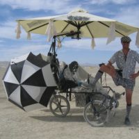 The Zander Lander is definitely one tricycle that’s a mobile work of art