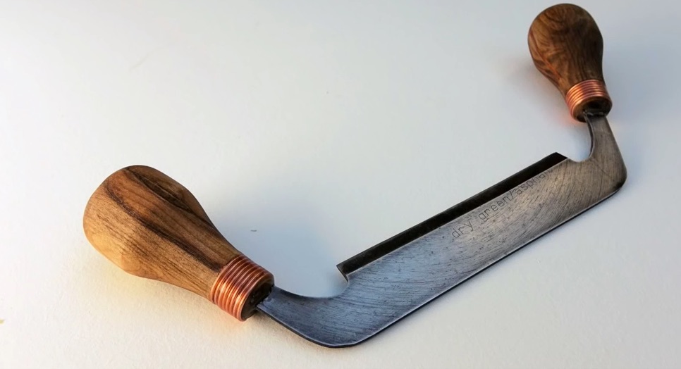 make a draw knife from an old saw blade make: