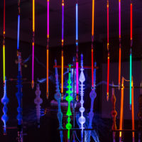 Noble Gases Turn into a Light Up Rainbow with a Tesla Coil