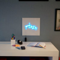 Create a Faux Neon Sign with EL Wire