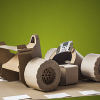 Upgrade Your Cardboard Car with Downloadable Templates