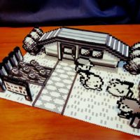 Perler Beads Go 3D with This Incredible Pokemon Diorama