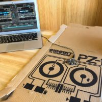 Making a Pizza Box MIDI Controller with Conductive Paint