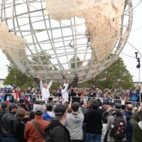 An Animated Glimpse of Diet Coke and Mentos at the Unisphere