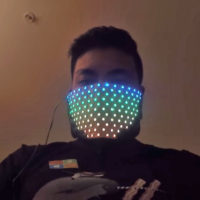 Build a NeoPixel Ninja Mask with Particle Photon