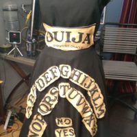 This Glorious Ouija Dress Shows Halloween Messages