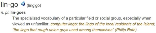 definition via The Free Dictionary 