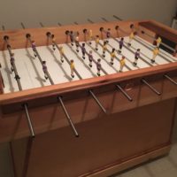 Upgrading a Foosball Table with Salvaged Scraps