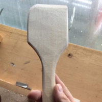 Go Primitive and Make a Spatula from Firewood