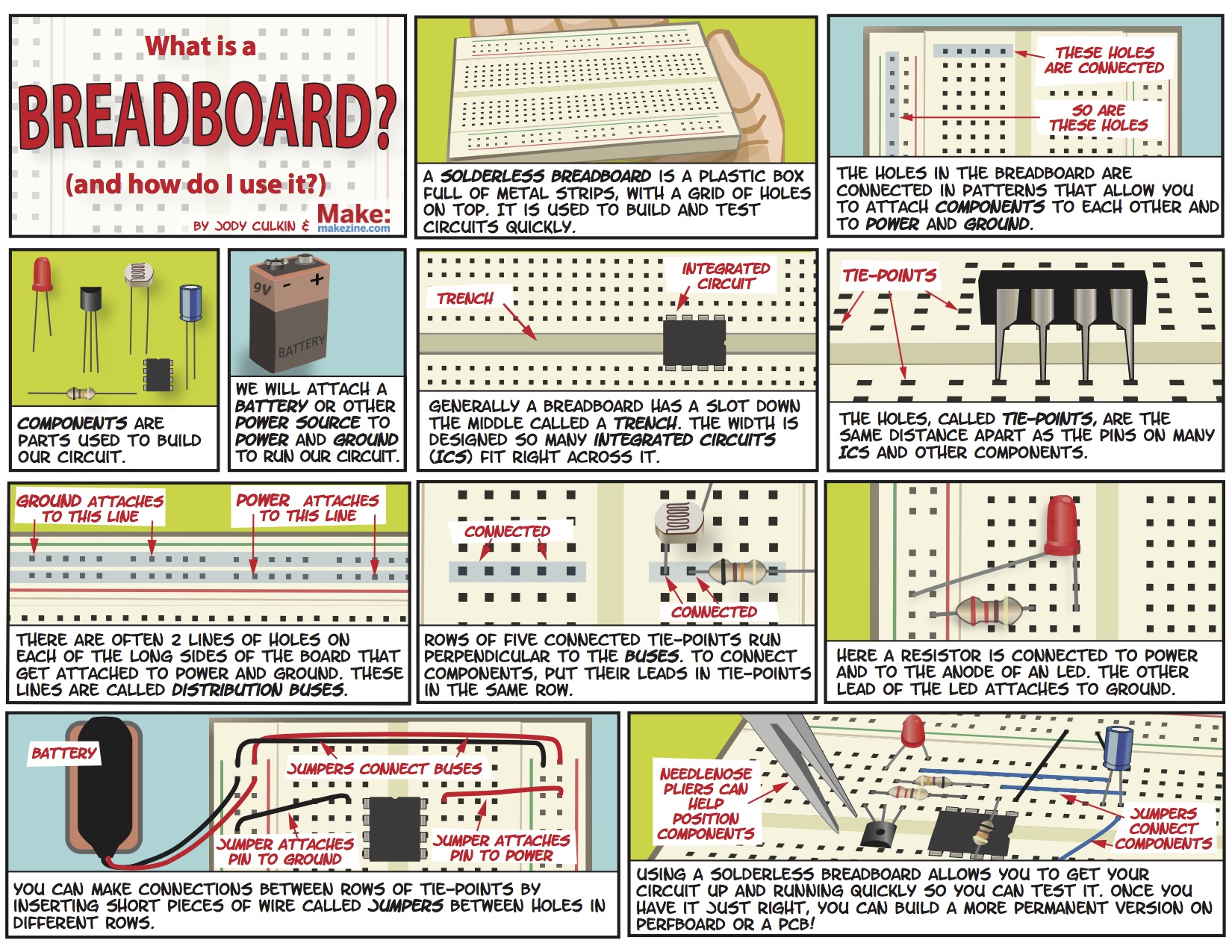 5 Breadboarding Quick Tips | Make: