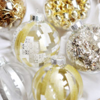 Washi Tape Ornaments