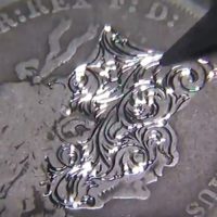 Weekend Watch: Carefully Carving Coins