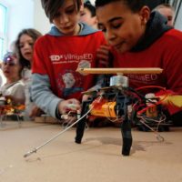 Students Throw Vibrobot Party with M-Lab