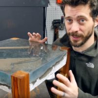 Use Epoxy to Build an Ocean Table