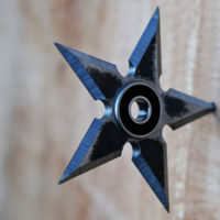 Make a Ninja Star Fidget Spinner