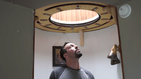 How I Built a Giant Mechanical Iris Skylight with a CNC Router