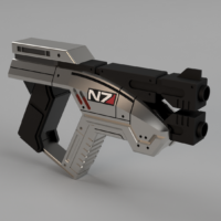 This 3D Printed Mass Effect Prop Folds Up Just Like in the Game