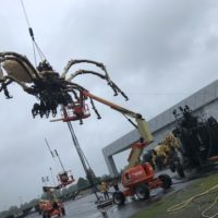 La Machine Preps Their Giant, Fantastical Creatures for Ottawa’s Birthday Celebration