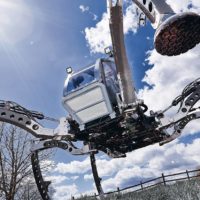A Two-Ton Turbo Diesel Hexapod Will Roam Maker Faire Hannover