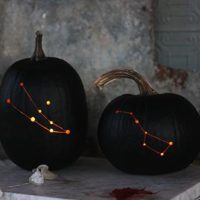 How To: Constellation Pumpkins