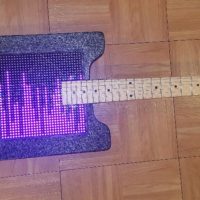 Build a RGB Matrix Electric Guitar