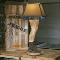 Manly Leg Lamp Puts a Twist on the Classic Christmas Story Light