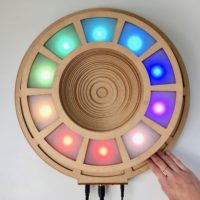 This Musical Instrument Glows with All the Colors of the Rainbow