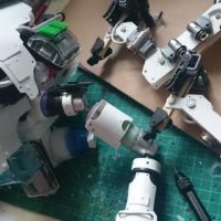 Junk Bashing Impressive Robot and Mech Models