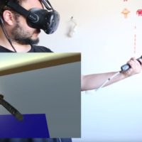 Feel Weight In Virtual Reality with this Transforming Controller