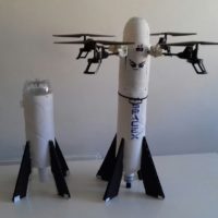 This Drone Rocket Hybrid Can Land Vertically