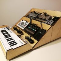 Jam Anywhere with this Foldable Synth Case