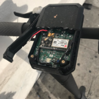 Vandals Crack Open Dockless Scooter, Discover Particle Electron Board Inside