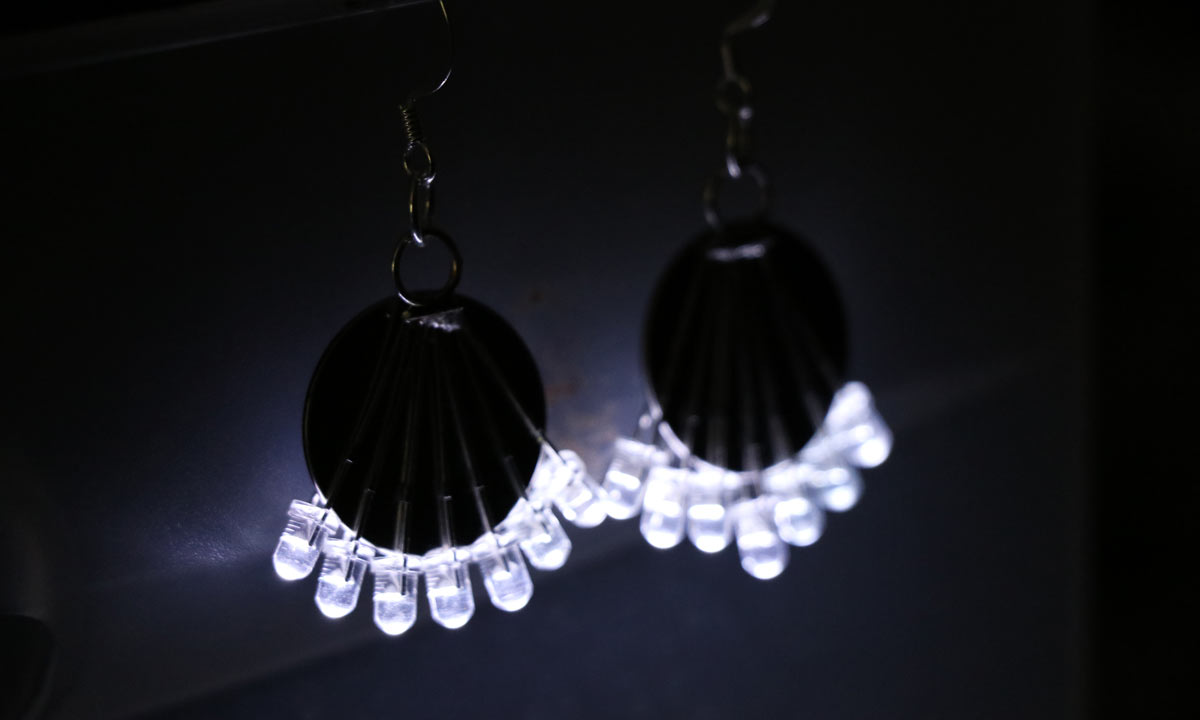 Light Up the Room With These LED Earrings