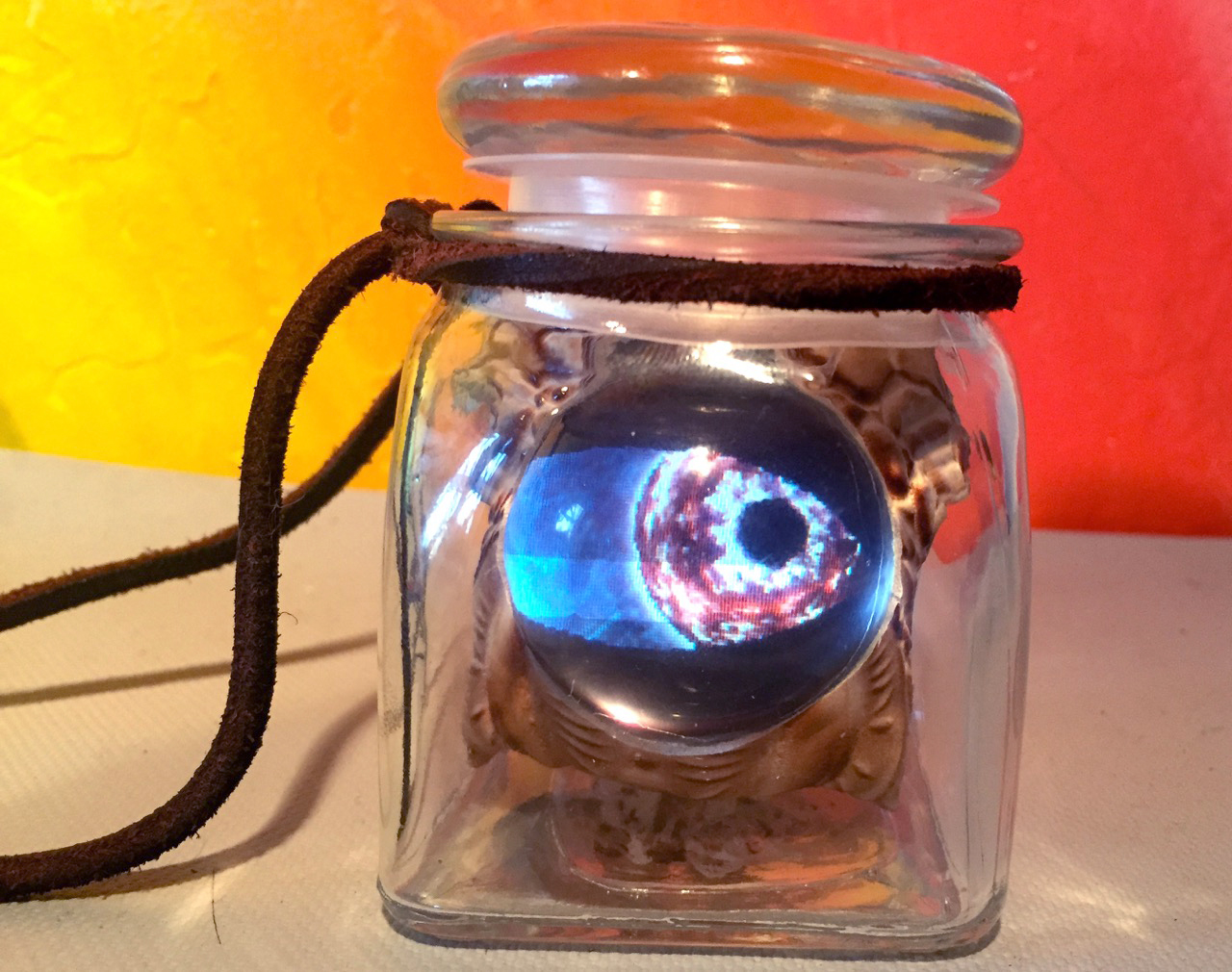 Eye of Newt: Keep Watch With a Creepy, Compact, Animated Eyeball