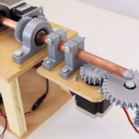 Amazing Arduino-Based, 3D Printed Wire Bending Machine