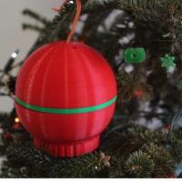Check Sean Hodgin’s 3D-Printed Ornament That 3D Prints Tiny Ornaments