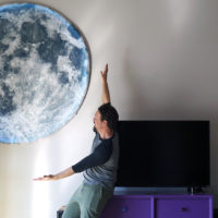 Make This Giant LED Lit Moon With Simple Tools