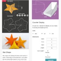 Easily Fold Useful Shapes With This Incredible Paper Template Library