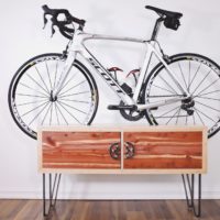 Put Your Bike Front And Center With This Unique Storage System