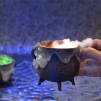 Check Out The Most Adorable Tiny Boiling Halloween Cauldron